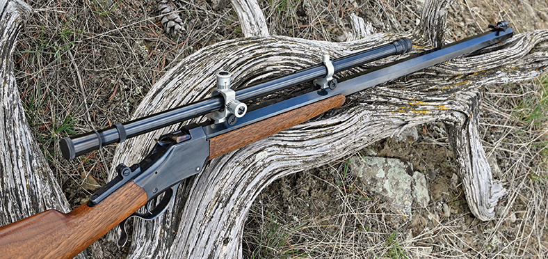 The Single Shot Inc. High Wall chambered in 40-60 Maynard with 10X Montana Vintage Arms “A”scope.